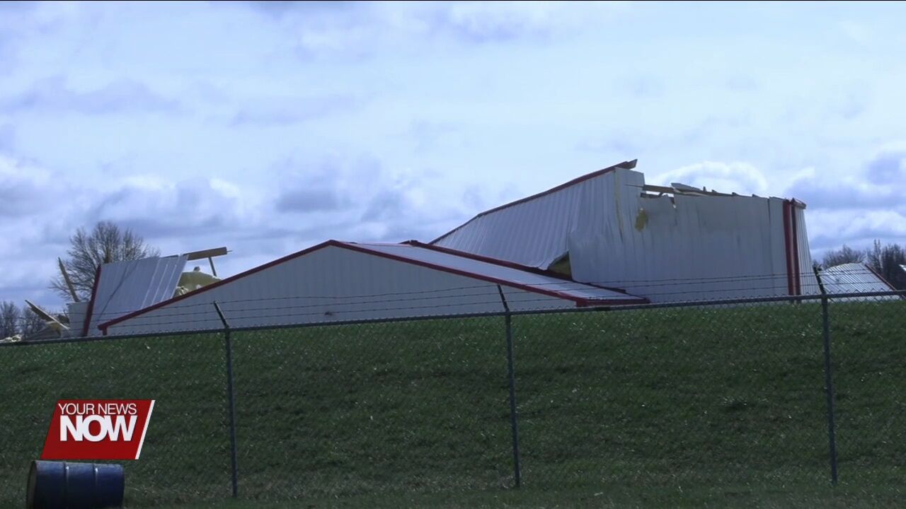 Destruction from tornado impacts Celina homes, stores, and manufacturing centers